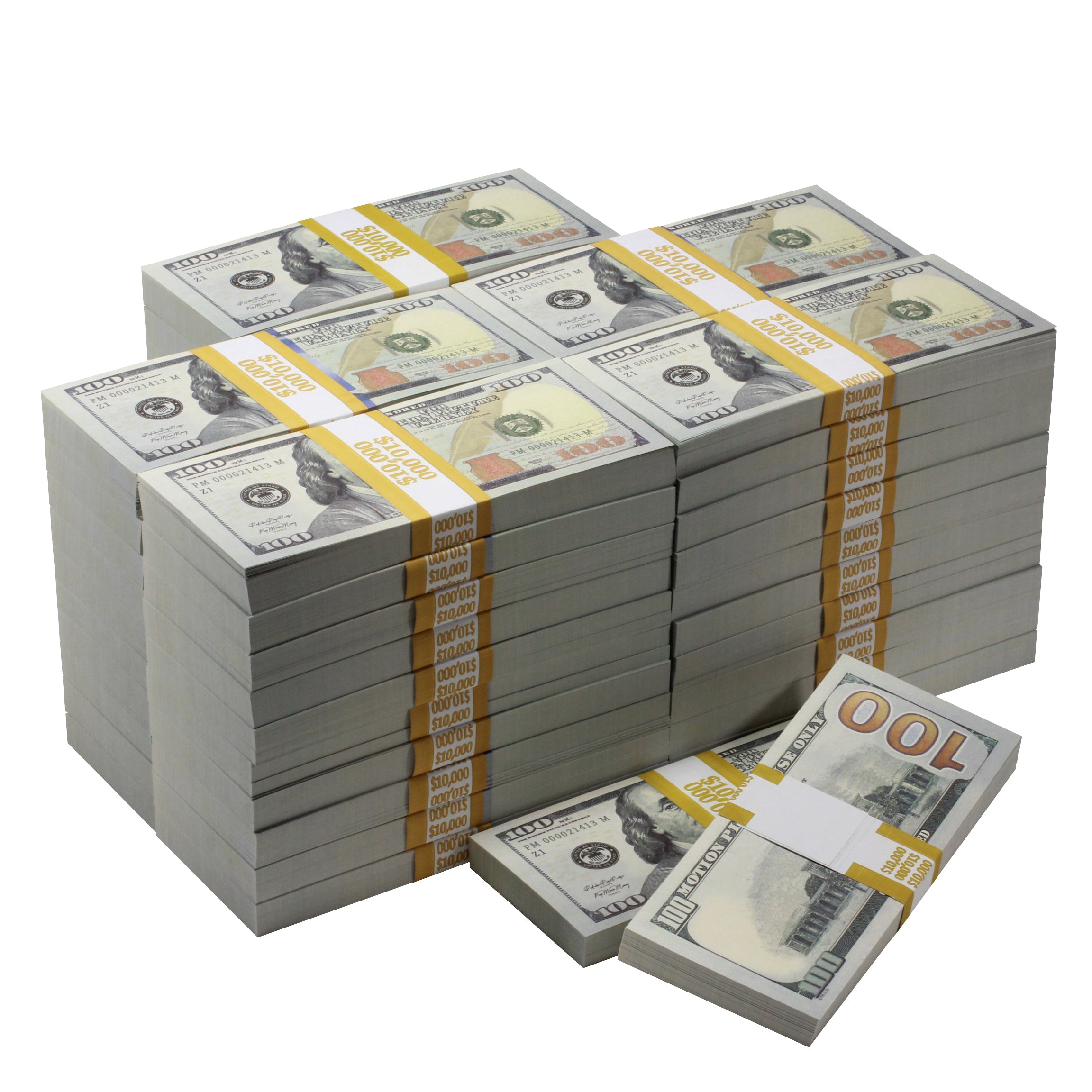 FULL PRINT BRIEFCASE OF PROP MONEY 500,000$ (100's)